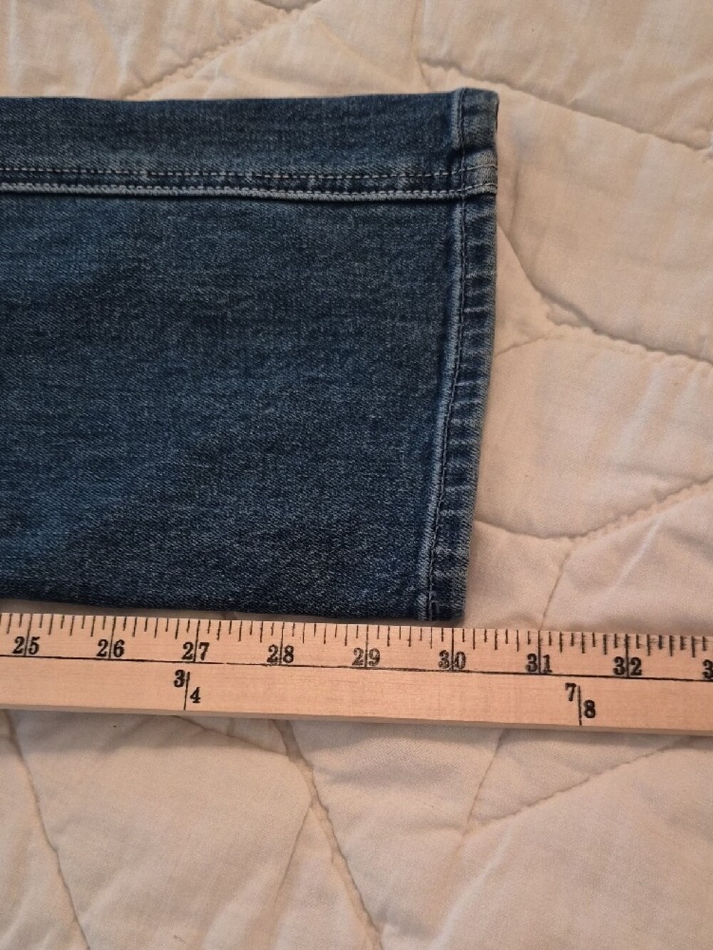 MOTHER High Waisted Double Hiker Skimp Color: “Love Bomb,- Size 24 - Picture 6 of 12